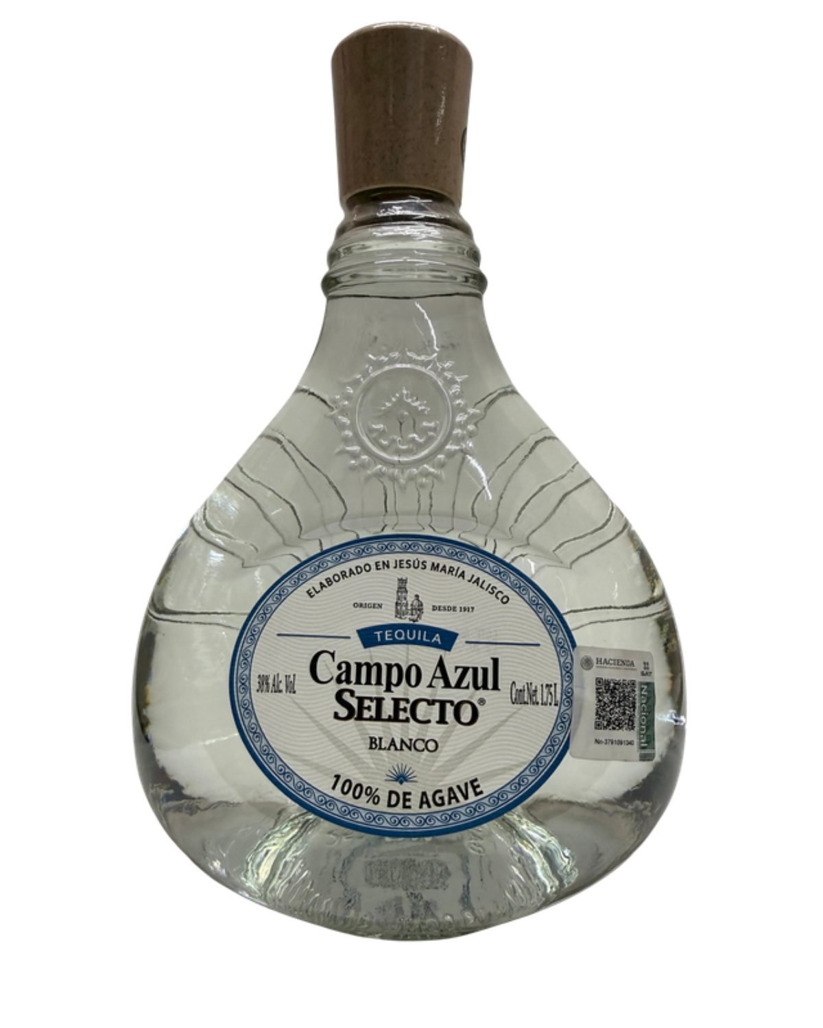 Tequila Blanco Campo Azul Selecto
